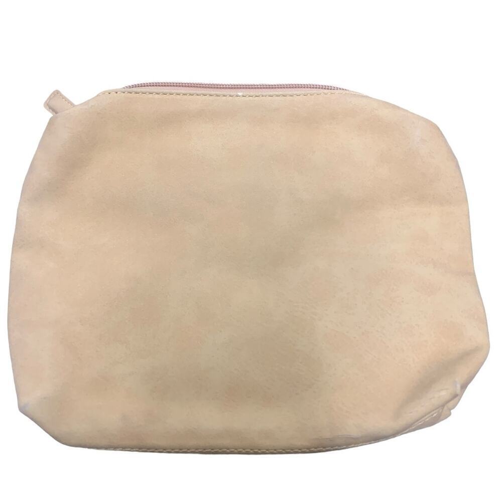 Anthropologie Beige‎ Faux Suede Bag